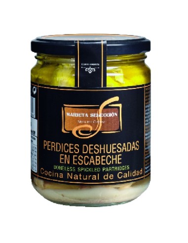 PERDICES DESHUESADAS EN ESCABECHE MARIETA 440 GR