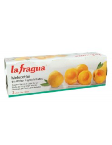 MELOCOTON EN ALMIBAR EXTRA LA FRAGUA PK-3