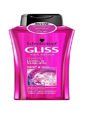 GLISS CHAMPU LONG SUBLIME 400ML