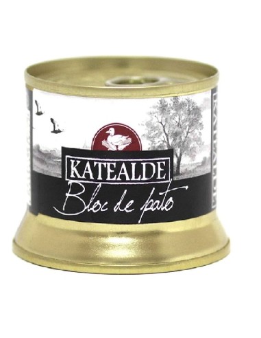 BLOC DE FOIE GRAS PATO 130G KATEALDE