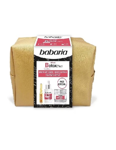 BABARIA CREMA FACIAL50ML BOTOX+SERUM30ML+AMPOLLA2ML+NE