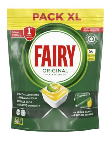 FAIRY LAVAVAJILL.CAPSULAS TODO EN 1 28+28 GRATIS