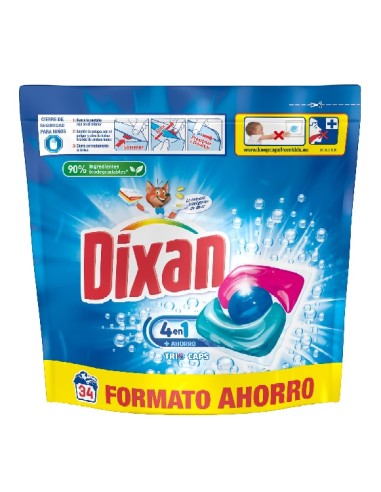 DIXAN TRIO-CAPS 34 DOSIS TOTAL 4+1