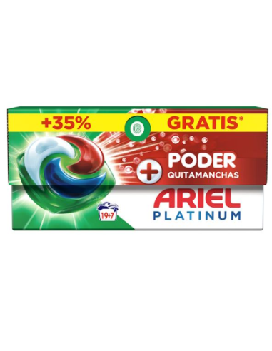 ARIEL DETERG.CAPSULAS 19+726 ALL IN 1 EXTRA PODER QUITA