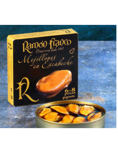 MEJILLON ESCABECHE 6/8 RO-120 RAMON PEÑA