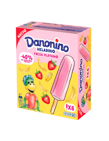 STICK DANONINO FRESA-PLATANO 6UND