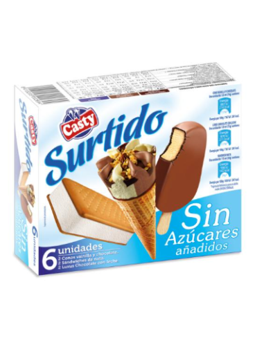 SURTIDO CASTY PACK-6 S/AZ