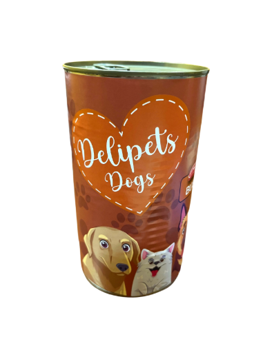 DELIPETS COMIDA PERRO LATA 1240GR HIGADO