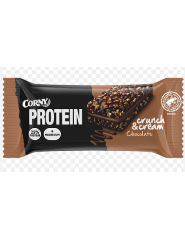 BARRITAS HERO CORNY PROTEIN CHOCO CRUNCH&CREAM 35GR