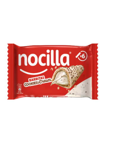 NOCILLA BARRITAS COCOKIES 6UND 129 GRS