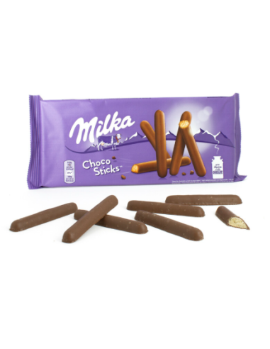 MILKA CHOCO STICKS 112 GR