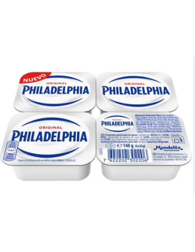 QUESO CREMA PHILADELFIA PORCIONES PK-4 1