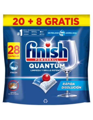 LAVAVAJILLAS FINISH QUANTUN REGULA 20+8