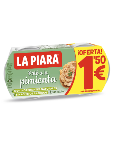 PATE LA PIARA A LA PIMIENTA PK-2 