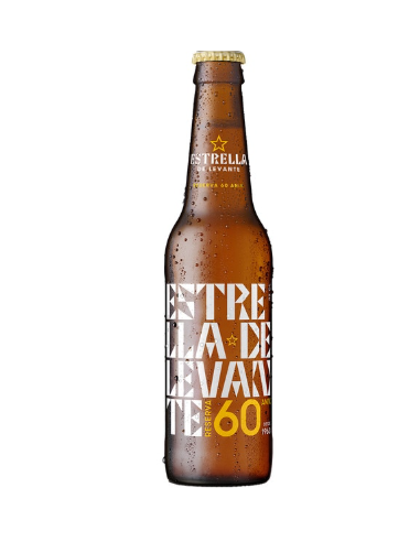 CERVEZA ESTRELLA L. RESERVA 60 ANIVER 33