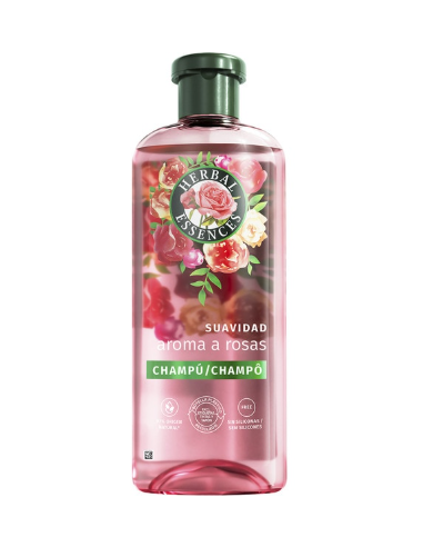 CHAMPU HERBAL ROSA 350 ML