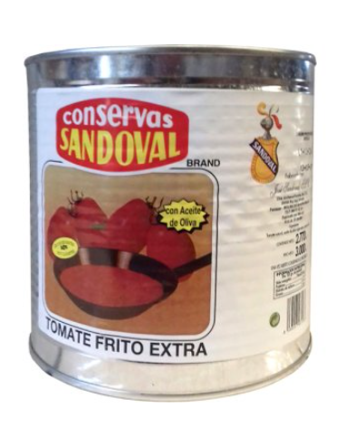 TOMATE FRITO SANDOVAL CASERO 3 KGS