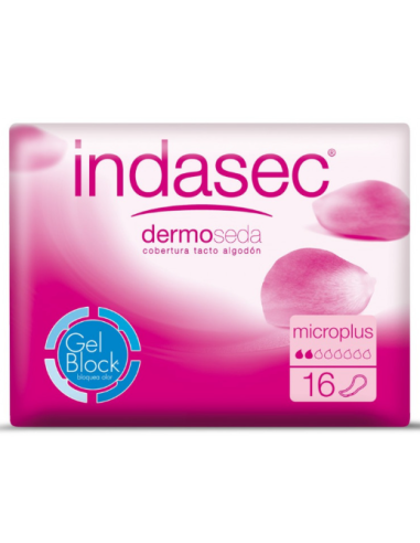 INDASEC COMPRESA INCONTINENCIA MICROPLUS  16 UNI.