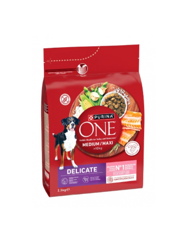 COMIDA PERROS ONE DELICATE SALMON 2.50 K