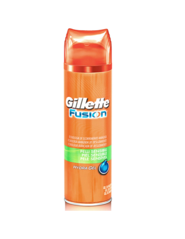 GEL  AFEITAR GILLETTE  FUSION 200 ML