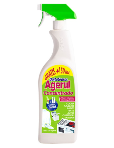 AGERUL QUITAGRASAS 750ML.PISTO