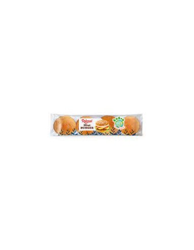 PAN MINI HAMBURGUESA BRIOCHE DULCESOL 8 UNI.