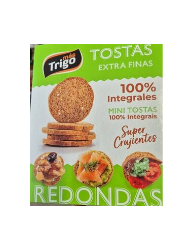 TOSTAS MASTRIGO INTEGRAL EXTRAFINAS 100
