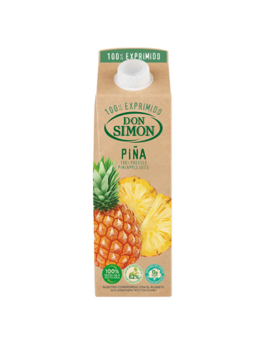 ZUMO D. SIMON 100% PIÑA EXPRIMIDO 1LT