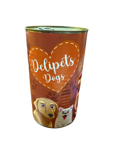 DELIPETS COMIDA DE PERROS BUEY BOTE