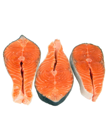 SALMON RODAJAS GRANEL  EL KILO SALE A : 