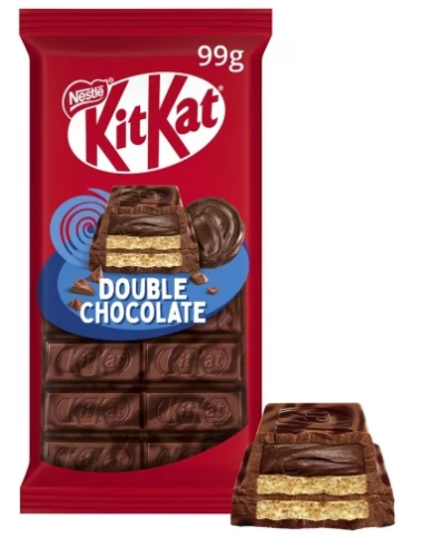 CHCTE NESTLE KIT KAT DOUBLE CHCTE 99 GRS