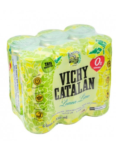 VICHY AGUA LIMA-LIMON PACK-6 