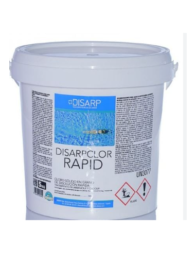 CLORO RAPIDO CHOQUE GRANULADO PISCINA DISARP 5KG