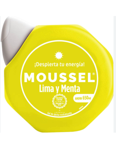 GEL MOUSSEL LIMA MENTA 650 ML