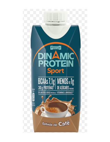 BATIDO DINAMIC PROTEINAS CAFE 330 ML