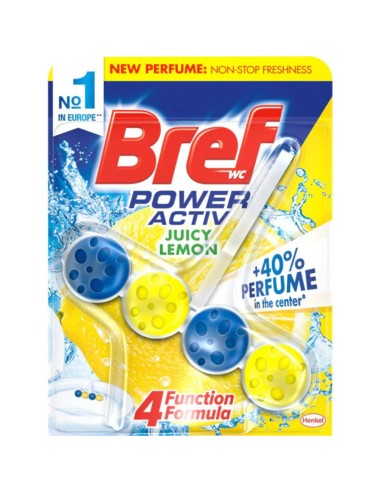 BREF WC POWER ACTIV APARATO(BOLAS) LIMON