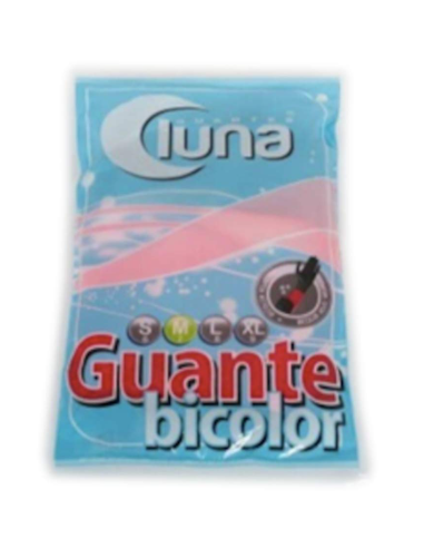LUNA GUANTES BICOLOR FLOCADO