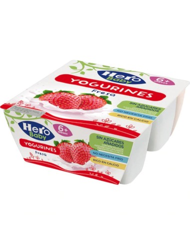 YOGUR HERO NATURAL TARRO 120 GRS X 2 UND
