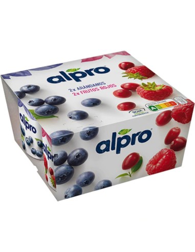 ALPRO ARANFANOS/FRUTOS ROJOS X 4