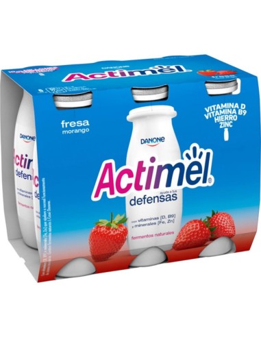 ACTIMEL FRESA X 6