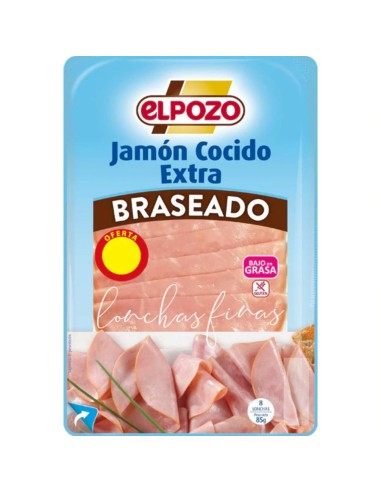JAMON COCIDO EL POZO 80 GR 