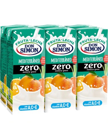 D. SIMON LECHE + ZUMO MEDITERRANEO S/AZ PACK-6