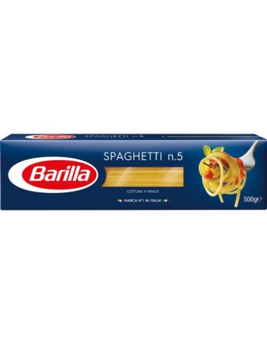 SPAGUETTI Nº 5 BARILLA 500 GR.