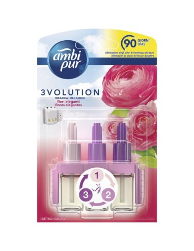 AMBIPUR 3VOLUTION RECAMBIO FLORES ELEGANTES