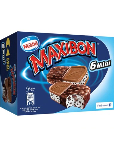 MAXIBON MINI NATA NESTLE 6 UNIDADES 
