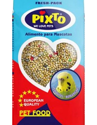 COMIDA PERIQUITOS PIXTO  BOLSA 500 GR.