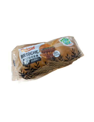 BURGUER BRIOCHE DULCESOL 4 UNI.