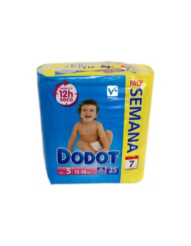PAÑAL PASITOS 13-18 KG T.5 44 UND
