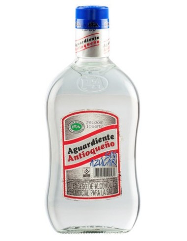 ORUJO AGUARDIENTE ANTIOQUEÑO ROJO CON AZUCAR