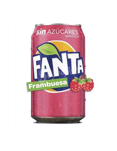 FANTA FRAMBUESA ZERO LATA 33 CCC